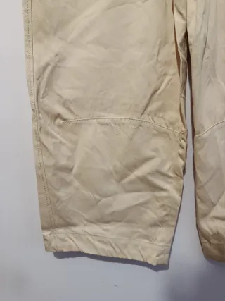 Pantalón ancho Zara Talla M Beige