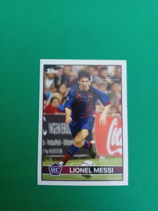 Cromos Topps Lionel Messi RC