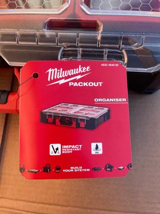 2x Milwaukee Packout Organizer