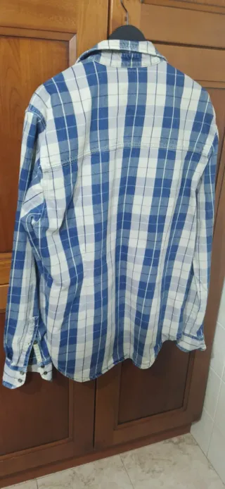 Camisa de franela a cuadros .Pepe Jeans
