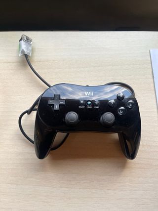 Consola Nintendo Wii Negra Completa