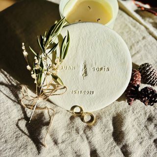 Porta alianzas personalizado SIEMPRE