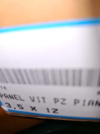 500 viti autofilettanti Mustad 3.5x12 panel vit