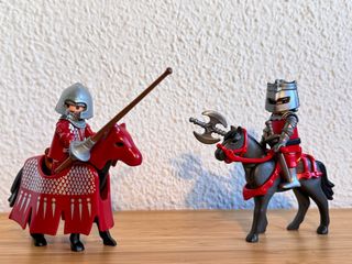 Playmobil Cavalieri con cavalli