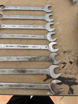 Juego de llaves fijas combinadas PALMERA