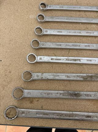 Juego de llaves fijas combinadas PALMERA