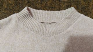 Vestido invierno beige manga larga