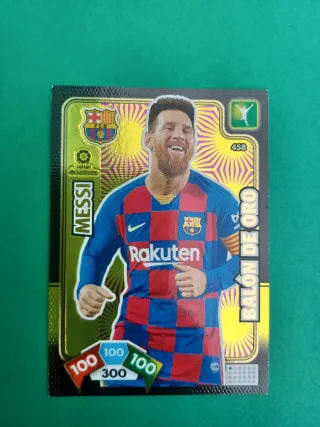 Cromos Messi Balón de Oro 458