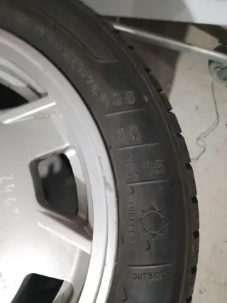 Llantas aluminio Renault 19 + neumáticos