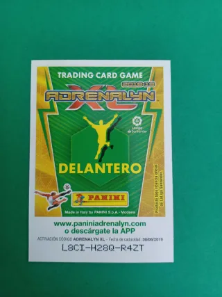 Tarjeta Messi Balón de Oro 10 LaLiga Santander