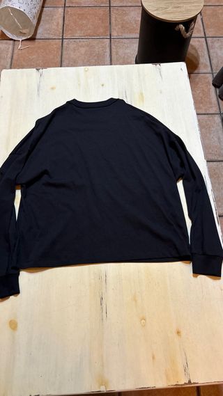 Camiseta manga larga negra
