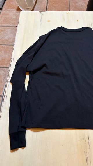 Camiseta manga larga negra