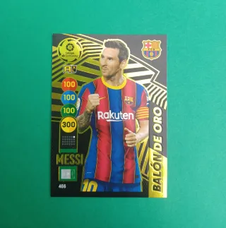 Cromos Messi Balón de Oro LaLiga Santander