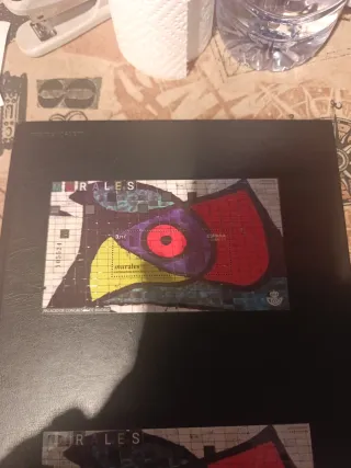 Lote 2 Hojas Sellos España Murales Joan Miro 2015