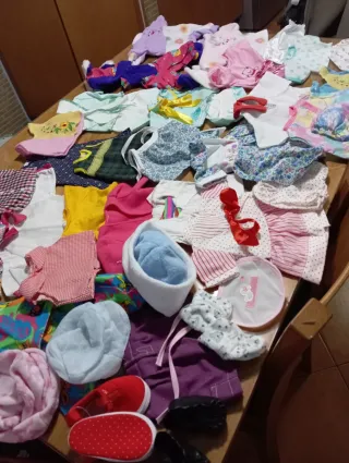 Lote Ropa Muñeca/o Variada