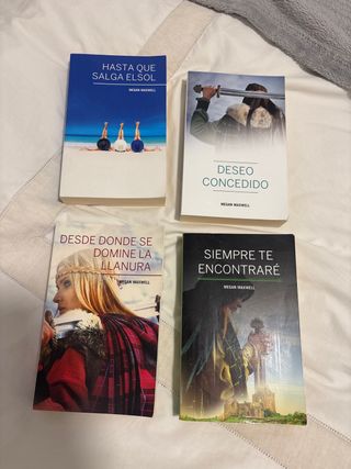 Lote 4 libros Megan Maxwell