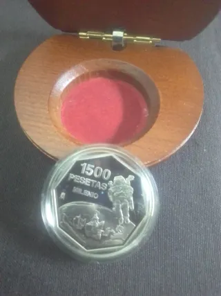 Moneda 1500 Pesetas Milenio
