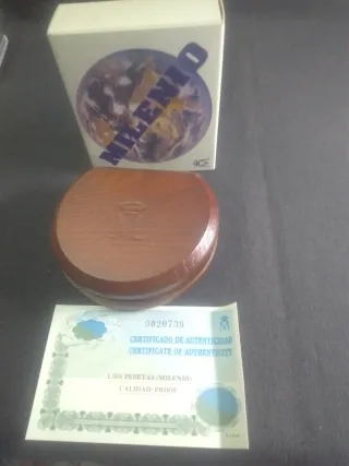Moneda 1500 Pesetas Milenio