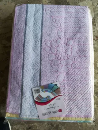 Set Asciugamani 6 Viso + 6 Ospiti