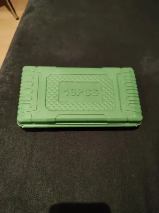 Caja Herramientas 46Pzs Cromo-Vanadio