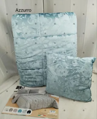 Trapunta Beige con Fiori