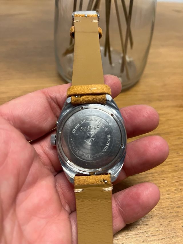 Reloj Slava URSS Esfera Verde Esmeralda