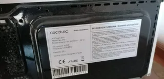 Microondas Cecotec ProClean 3010