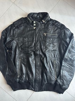 Giubbino Uomo Trussardi Jeans Nero