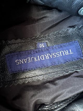 Giubbino Uomo Trussardi Jeans Nero