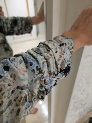 Vestido Zara Mini Estampado Paisley