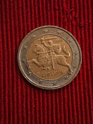 Moneda 2 euros Lituania 2015