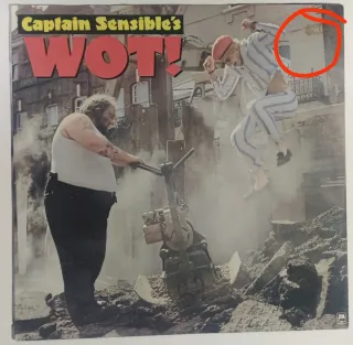 Captain Sensible Wot! 12 Vinile UK 1982