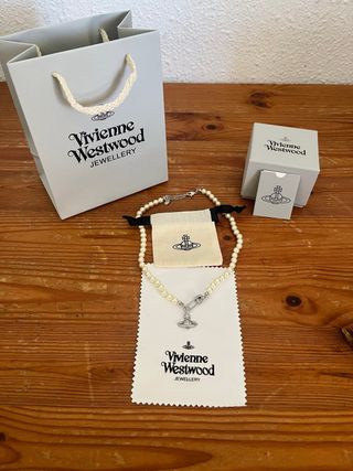 Collar Vivienne Westwood Lucrece Pearl Necklace