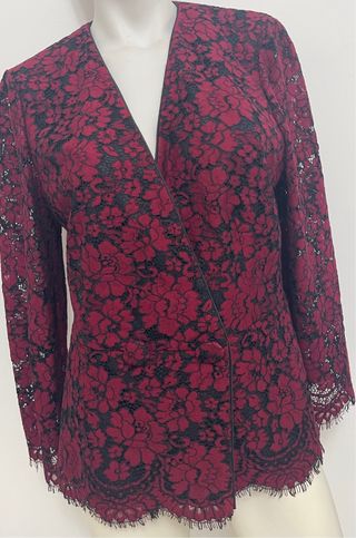 Blazer Luisa Spagnoli pizzo donna tg 46