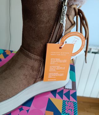 Botines Camel Forrados Talla 39