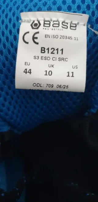 Scarpe da lavoro antinfortunistiche Base numero 44