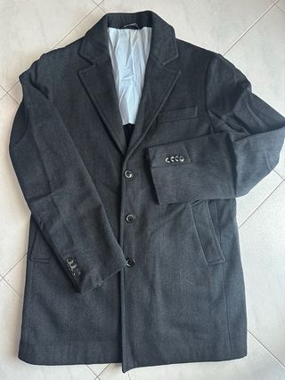 Cappotto uomo grigio