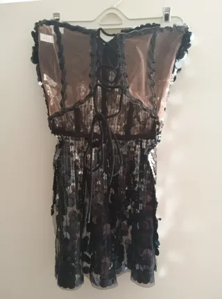 Conjunto de fiesta lentejuelas y tul