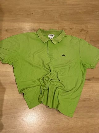 Polo Lacoste Clásico Verde