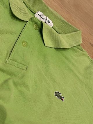Polo Lacoste Clásico Verde