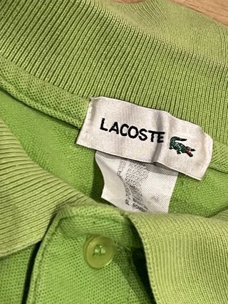 Polo Lacoste Clásico Verde