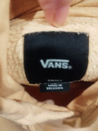 Sudadera Vans amarilla
