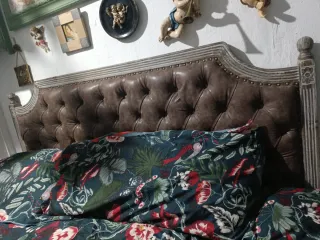 Cabecero de cama 180cm cuero