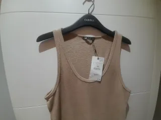 Top Zara Beige