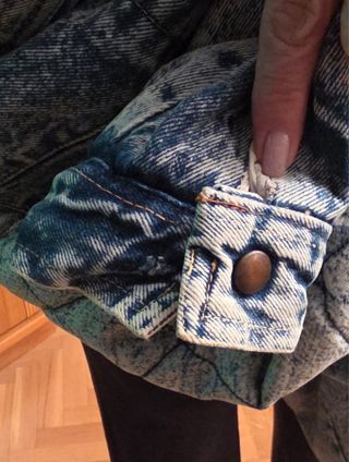 Cazadora vaquera forro borrego