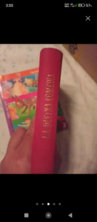 Lote 3 Libros: Cuba, Platero y Yo, Divina Comedia