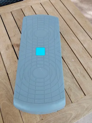 Banco de Step Gris y Azul