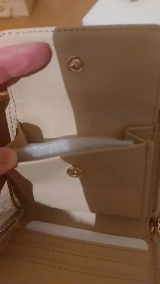 Portafoglio Guess donna bianco e blu nuovo