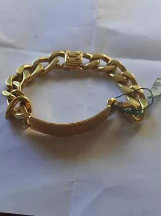 Pulsera Esclava Oro 18k Maciza 79.11g