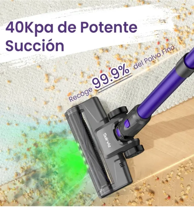 Aspirapolvere portatile viola